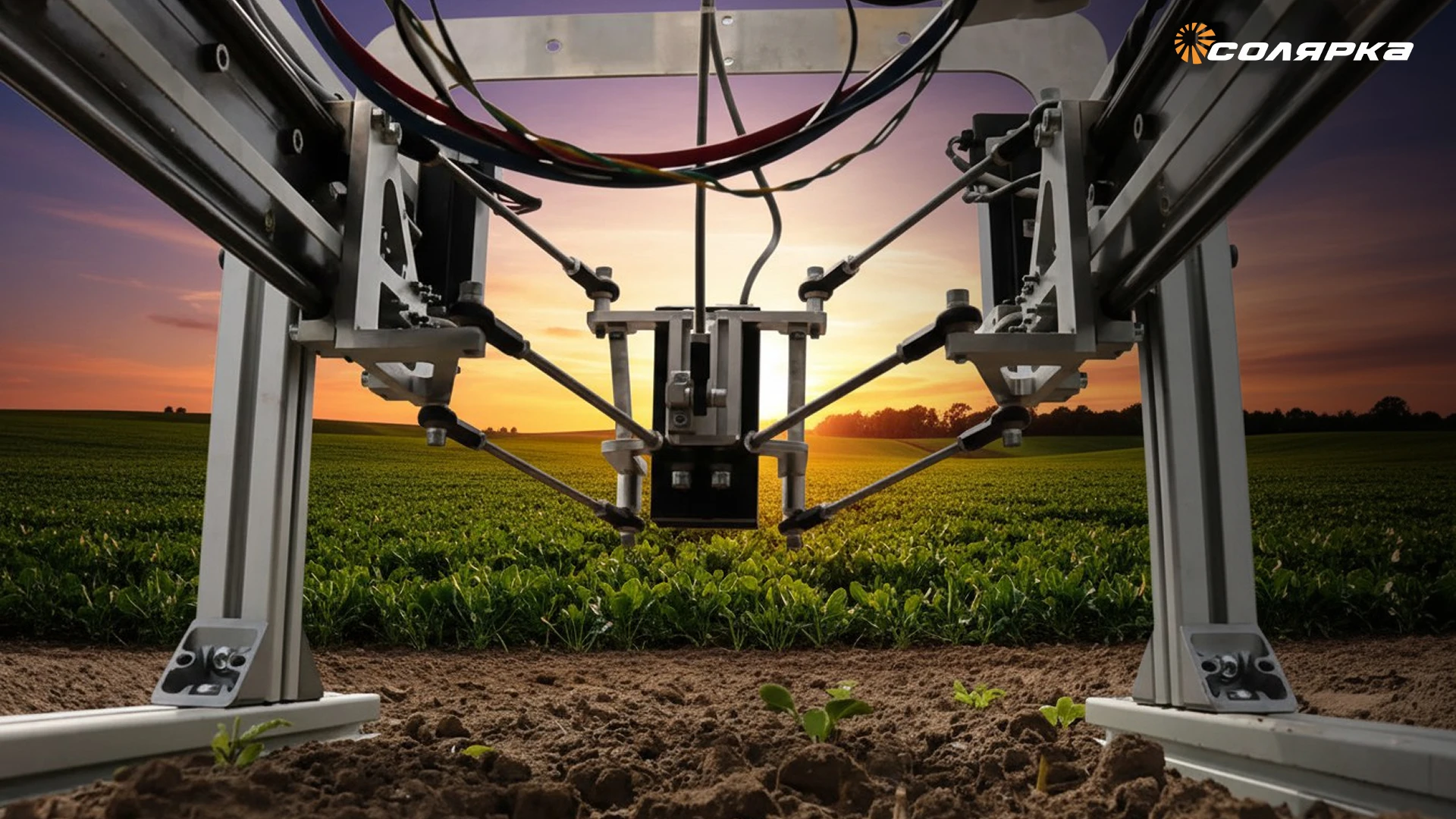 Картинка поста Исследователи выяснили, что синие диодные лазеры эффективнее инфракрасных при работе агророботов