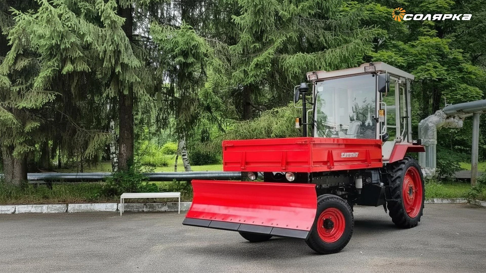 Картинка поста Новые тракторы «Силант» с дистанционным управлением: шаг к роботизации коммунальной и строительной техники