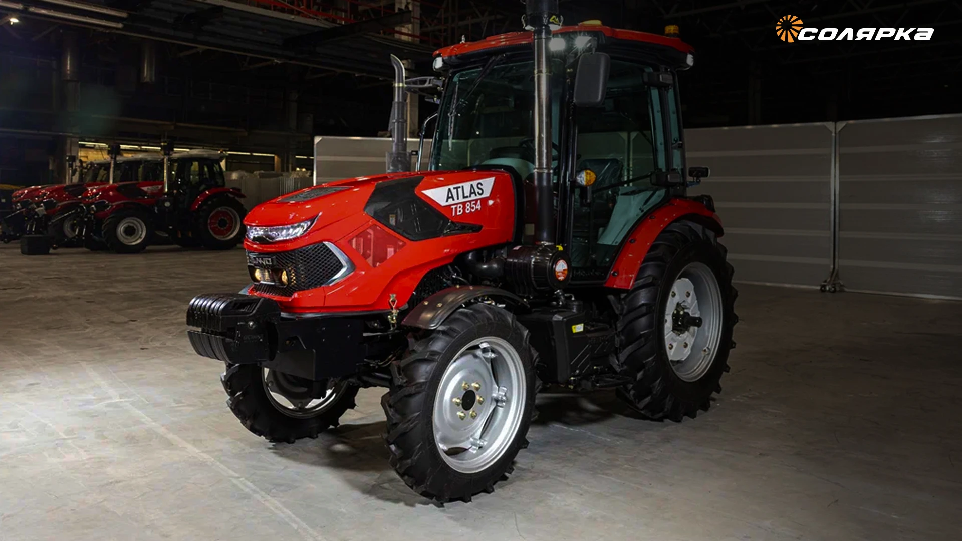 Картинка поста ОПТИТЭК показал на ЮГАГРО-2025 продвинутый трактор на 85 л.с.