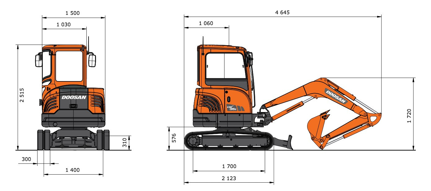 Изображение 1 DOOSAN DX35Z