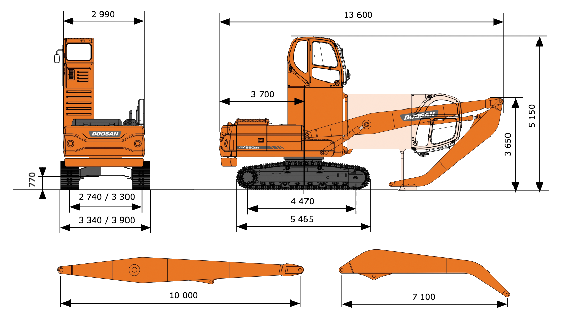 Изображение 1 DOOSAN DX520MH