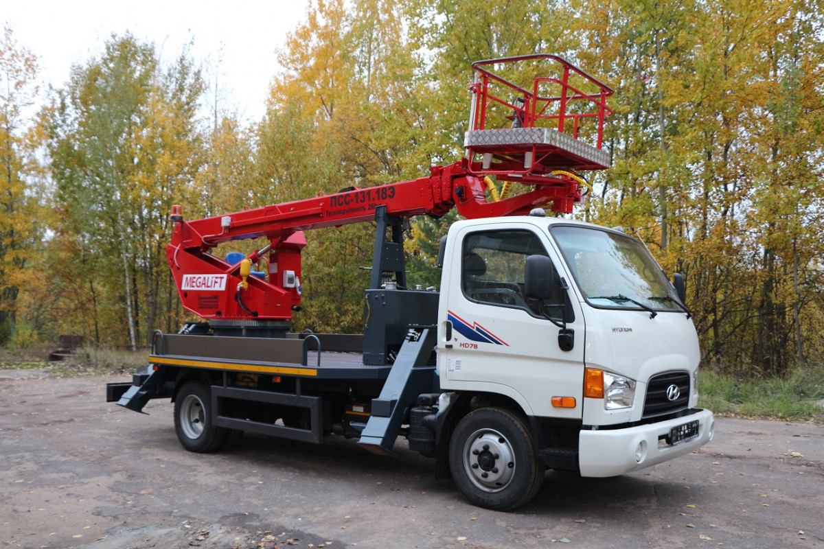 Картинка FUSO (MITSUBISHI) FE85 АГП ПСС-131.18Э