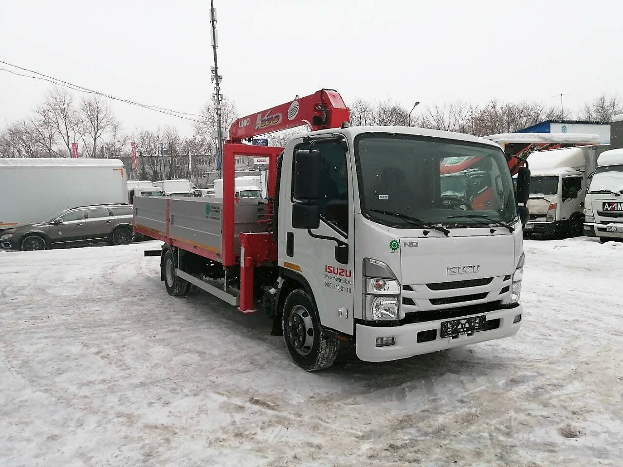 Картинка ISUZU FSR90 КМУ UNIC UR-V504