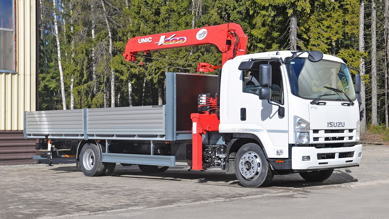 Картинка ISUZU FSR90 КМУ UNIC URV-554