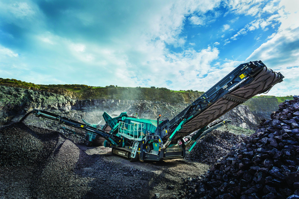 Картинка Powerscreen Warrior 2100